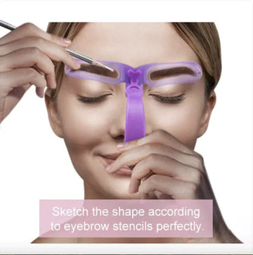 Precision Eyebrow Stencil Tool